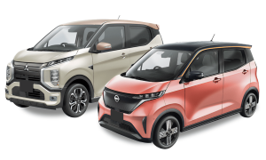 2022年　サクラ（日産）、eKクロス EV（三菱）